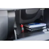 Screwdriver with bit magazine magnetic