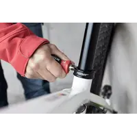 Screwdriver with bit magazine Stubby