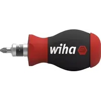 Screwdriver with bit magazine Stubby