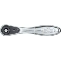 Bit ratchet 90 mm with thumb wheel 1/4" | 90 mm