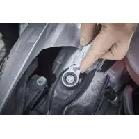 Ring ratchet open-ended spanner set