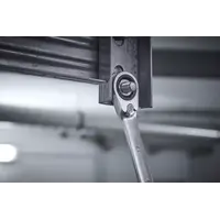 Ring ratchet open-ended spanner set