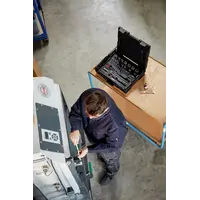 Nut driver and bit set 1/4" and 1/2"