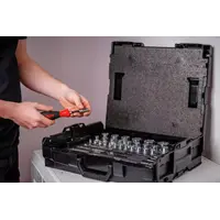 Nut driver and bit set 1/4" and 1/2"