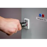 Universal key with double joint