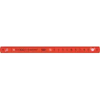 Electrician's Longlife® folding ruler, 2 m orange | 15 mm