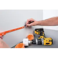 Electrician's Longlife® folding ruler, 2 m orange | 15 mm