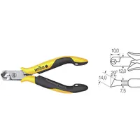 Oblique end cutting nippers Professional ESD 115 mm | -