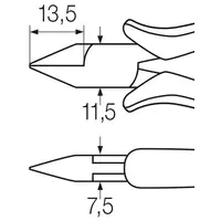 Professional ESD diagonal cutters 115 mm | -