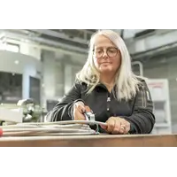 Stripping tool with self-rotating drag blade x | 130 mm