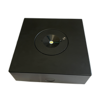 Surface Mount Emergency Downlight - Black