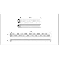 4ft T8 Tube Batten - Prismatic