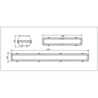 4ft T8 Tube Batten - Weatherproof