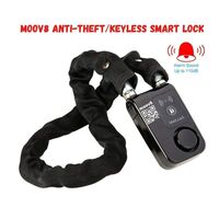 Moov8 iLock – Keyless Ebike / Scooter Smart Lock with Anti Theft Alarm 110dB APP Control