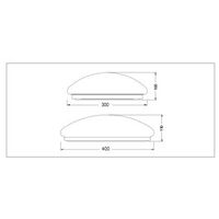 30W Tri-Colour Oyster