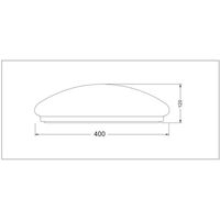 30W Emergency Oyster (Sensor compatible)