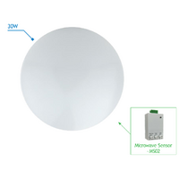 30W Tri-Colour Oyster with sensor