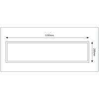 40W Tri-Colour Panel - 295x1195mm