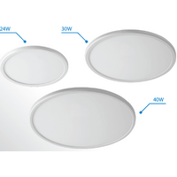 24W Slimline Tri-Colour Oyster