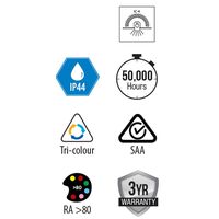 12W Gimbal Spot COB Downlight - Black