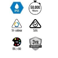 Twin Spotlight with microwave sensor