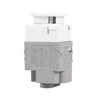 PUSH BUTTON MOMENTARY SWITCH MECH - WHITE