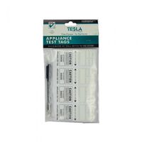 T-TAG WHITE - Appliance Test Tags - WHITE