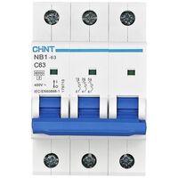 MCB 3pole 6ka 10a C Curve