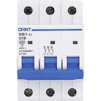 MCB 3pole 6ka 25a C Curve