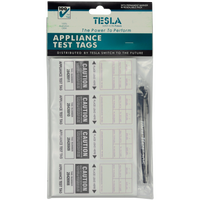 T-TAG BLACK - Appliance Test Tags - BLACK