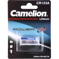 CAMELION LITHIUM 3V CR123A BP1