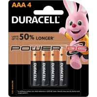 DURACELL AAA SIZE ALKALINE BP4