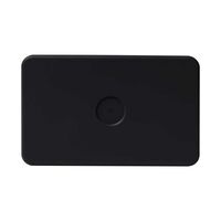 PIXIE AMBIENCE WALL & FACE PLATES - SEMI GLOSS BLACK  FACE PLATE ONLY