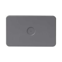 PIXIE AMBIENCE WALL & FACE PLATES - SEMI GLOSS GREY  FACE PLATE ONLY