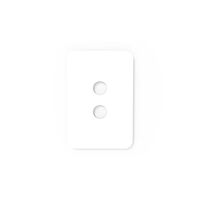 PIXIE AMBIENCE WALL & FACE PLATES XL - SEMI GLOSS WHITE- XL FACE PLATE ONLY