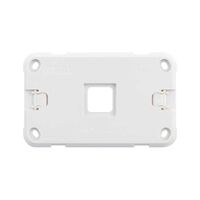 PIXIE AMBIENCE WALL & FACE PLATES - WHITE - WALL PLATE ONLY
