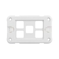 PIXIE AMBIENCE WALL & FACE PLATES - WHITE - WALL PLATE ONLY