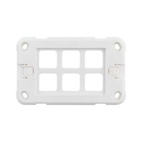 PIXIE AMBIENCE WALL & FACE PLATES - WHITE - WALL PLATE ONLY