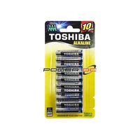 TOSHIBA ALKALINE AAA 10PK