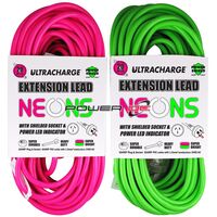ULTRACHARGE NEONS 20M HEAVY DUTY EXT LEAD