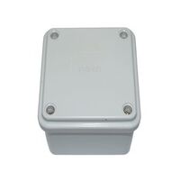 Adaptable Box PVC 75 x 75 x 50mm Grey