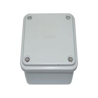 Adaptable Box PVC 100 x 100 x 50mm Grey