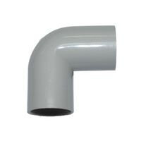 Fitting Elbow 90 Degree PVC 20mm Grey