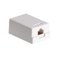 Surface Mount Box 1 Way Cat6 RJ45