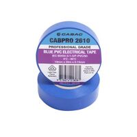 CABPRO PVC Electrical Tape 2610 - Blue 19mm x 20m