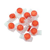 Telecom Splice Connectors Red 3W 100Pcs