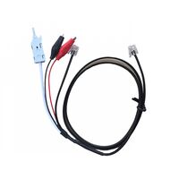 Test Phone/ButtSet Lead - 3 Way RJ Mount