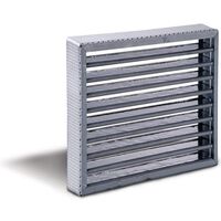 Intumescent Fire Damper Square | 600mm | Fire-Resistant | Easy Integration by Allvent