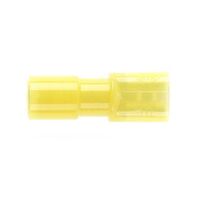 Fully Ins.Quick Connect 6.4 X 0.8mm Dg Yellow