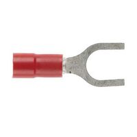 Forked Spade 5mm Red